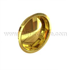 Ives 221 Flush Pull in Polished Brass Finish (US3)