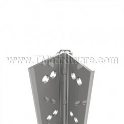 Ives 224HD Full Mortised, Concealed Continuous Hinge, Door Edge Protector