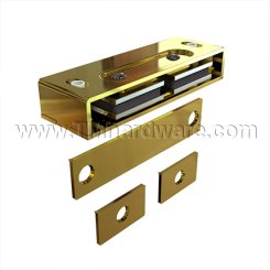 Ives 326 Magnetic Catch in Polished Brass Finish (US3)