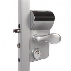 Locinox Vinci Gate Lock, Mechanical Code with Secured Entrance and Exit, For Swing Gates