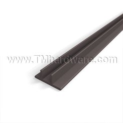 NGP 5070 Adhesive Weatherstrip, .5" Wide TPE Double Shark Fin Seal