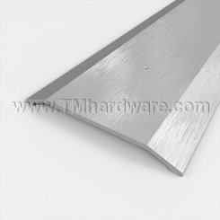 NGP 512 Utility Threshold, 5" Aluminum or Stainless Steel with Smooth Top, .5" Height