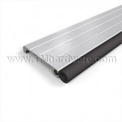 NGP 700E Threshold Stop Strips, Aluminum with Rubber Bumper, .25" Height