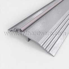 NGP 803 Rabbeted Threshold, 5" Aluminum with Choice of Seals, 1" Height