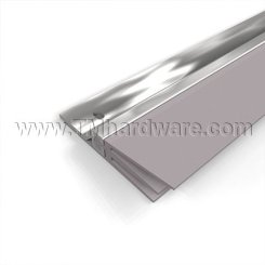 NGP 96V Door Sweep, .875" Aluminum Casing with .875" Vinyl Triple Fin Seal