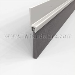 Barzen #SBS40 Door Sweep, 29.00" - 36", Clear Anodized Aluminum Finish