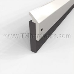 Pemko #368 Door Sweep, Aluminum with .688" Heavy Duty Neoprene Seal