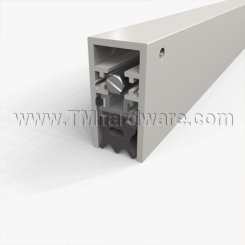 Pemko #4301CRL Automatic Door Bottom, Aluminum Casing with EPDM Rubber Seal .75" Drop, 36" Length