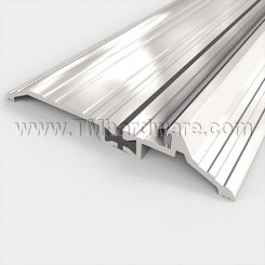 Pemko 253x226FG Aluminum Latching Panic Exit Threshold with Vinyl Seal