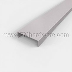 Pemko #343 Door Top Weatherstrip, Aluminum, for 1.375” Thick Wood Doors
