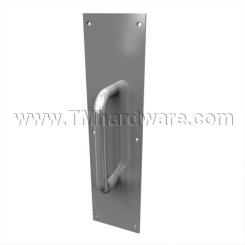 Ives VS8302 Pull Plate- Clear Anodized Aluminum