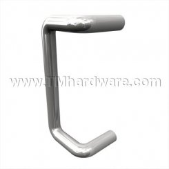 Rockwood BF150 Door Pull Bar, 90° Offset, .75" Diameter, up to 12" CTC