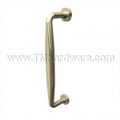 Rockwood #134 Cast Brass Door Pull, 7-1/2" CTC