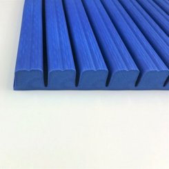 Arte Viva Pillar and Wall Guard, 79" High Ribbed Design Foam