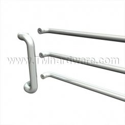 Rockwood Tubular RM251-3 - RM252-3 Offset Push / Pull Set with Triple Push Bar and a 1.25" Diameter, Pull - up to 18" CTC, Push Bar - up to 36" CTC