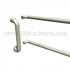 Rockwood Tubular RM271-2 - RM272-2 Offset Push / Pull Set with Double Push Bar and a 1.5" Diameter, Pull - up to 18" CTC, Push Bar - up to 36" CTC