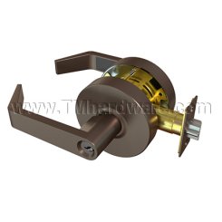 Accentra AU-4607LN Entry Lever, Grade 2, Augusta Lever Oil Rubbed Bronze, Equiv. (10BE) Finished
