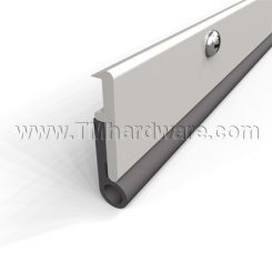 Legacy #7823 Door Sweep, Aluminum or Bronze Casing with .375" Neoprene Ring Seal