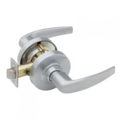 Schlage Athens Door Handle, Mechanical Door Locks, ND Series , Non-Keyed Function, Passage Latch, Satin Chrome Plated Finish