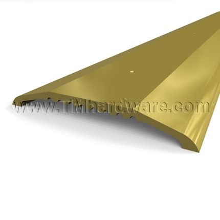 Zero #164B Utility Threshold, 4" Bronze with Smooth Top, .5" Height