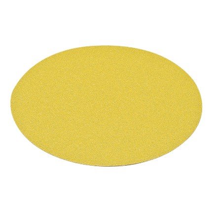 Hafele Abrasive Paper Disc, 6" Aluminum Oxide, Hook-N-Loop, No Holes, Grit 100, Pack of 100