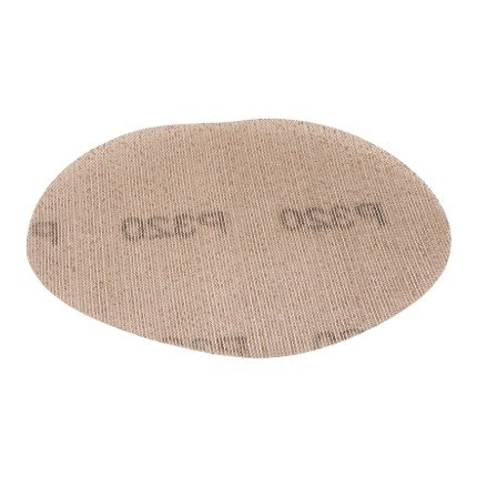 Hafele Fabramesh Disc, 6", Aluminum Oxide, No Holes, Grit 100, Pack of 25