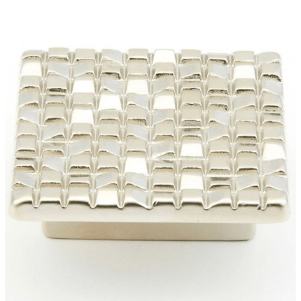 Mosaic Cabinet Knob - Satin Nickel