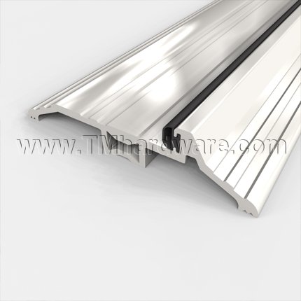 Pemko 252x226 Aluminum Latching Panic Exit Threshold with Vinyl Seal
