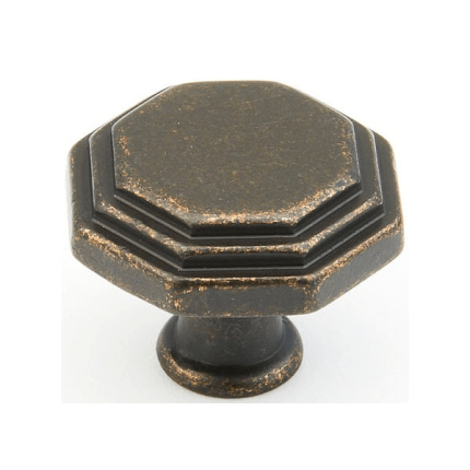 Firenza Cabinet Knob - Dark Firenza Bronze