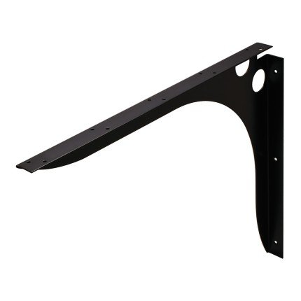 Hafele SpeedBrace Work Surface Bracket, Rigid, Centers, Black