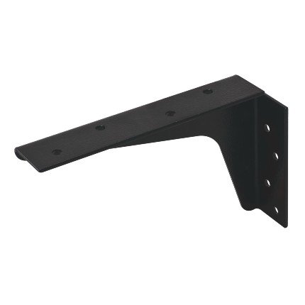 Hafele Work Surface Brackets, Rigid, 18" X 24" (457mm X 610mm), Steel, Black