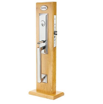 Emtek 3306 Manhattan Brass Mortise Entry Set