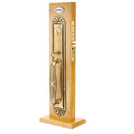 Emtek 3309 Versailles Brass Mortise Entry Set