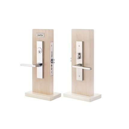 Emtek 3313 Brisbane Knob by Knob, Lever by Lever Mortise Entry Set