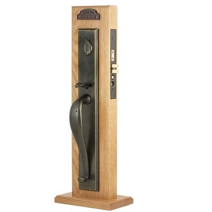 Emtek 3326 Rectangular Full Length Mortise Entry Set