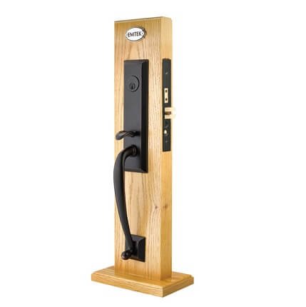Emtek 3351 Harrison Brass Mortise Entry Set