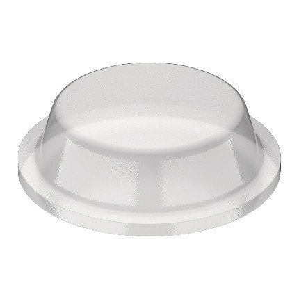 Hafele Door Bumper, BS-01, 12.7mm diameter x 3.5mm, Transparent, Box of 1,000 pcs