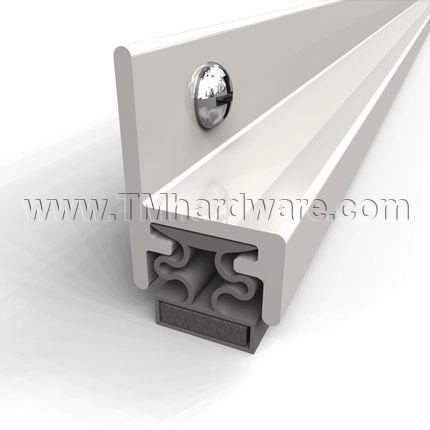 Meeting Stile, Basic Aluminum Casing with Magnetic Seal