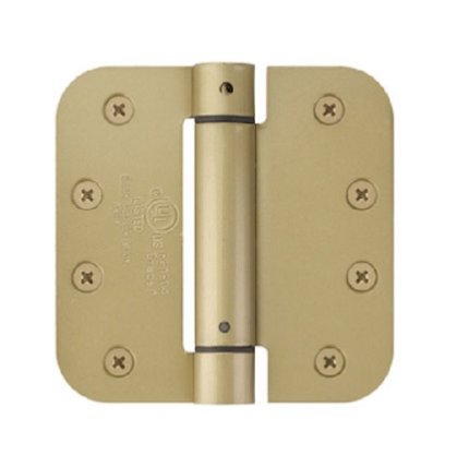 Emtek Spring Hinge in Satin Brass