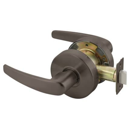 Yale MO4601LN Passage Lock with Monroe Lever, US10B Finish