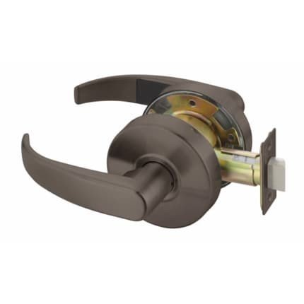 Yale PB4601LN Passage Lock with Pacific Beach Lever, US10B Finish