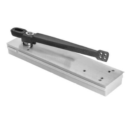 Norton 50 Series, Door Closer, Center Hung, Single Acting, 36" Door Width, Non-hold Open w/ Backcheck, Bright Brass Finish