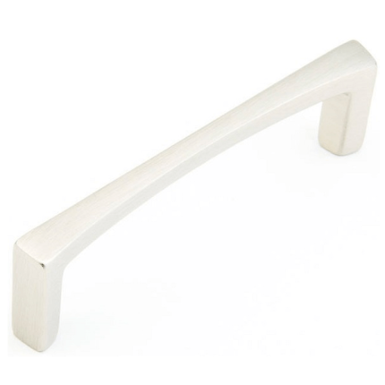 Italian Contemporary Cabinet Handle - Satin Nickel