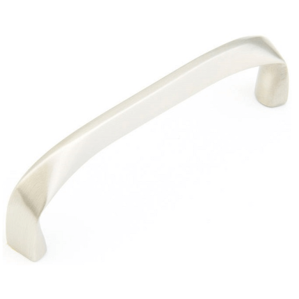 Italian Contemporary Cabinet Handle - Satin Nickel
