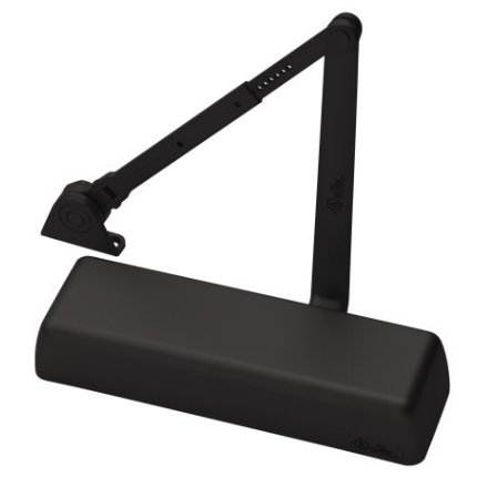 Accentra 5811 Door Closer, Hold Open with Tri-Packed Arms, Adjustable Spring Size - QUICKSHIP, Dark Bronze Painted (US20) Finish