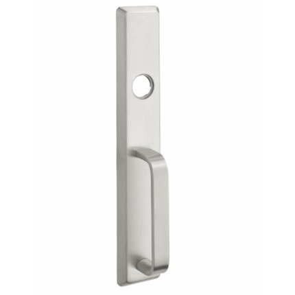 Accentra 632F Escutcheon Pull Trim, Nightlatch, Less Cylinder, Satin Stainless Steel Finish