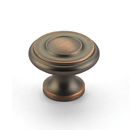 Colonial Round Knob - Aurora Bronze