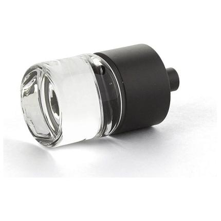 City Lights Cylinder Glass Knob - Oil Rubbed Bronze