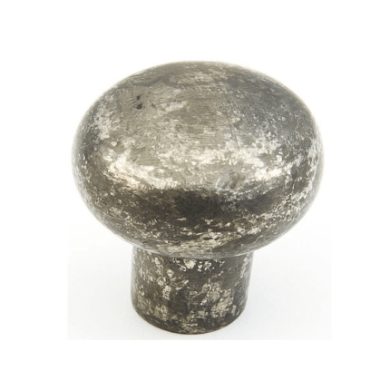 Artifex Round Cabinet Knob - Dark Pewter