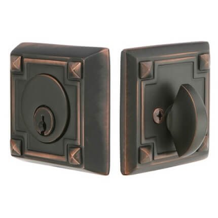 EM8454 Arts & Crafts Deadbolt US10B